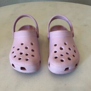 Pink Girls Crocs
